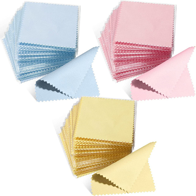 10/50pc Silver Polish Cleaner Cloth Soft Clean Napkins Wipes for Silverware  Gold Jewelry Tool Equipment